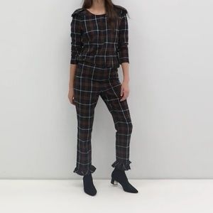 Plaid two piece set from Asos